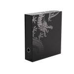 Black Sanctuary Slipcase Binder from THE MIGHTY HOBBY SHOP, showing a sturdy protective cover with sleek black design.