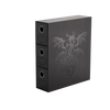 Black Fortress Card Drawers by THE MIGHTY HOBBY SHOP, showcasing three compact storage drawers for organizing trading cards.