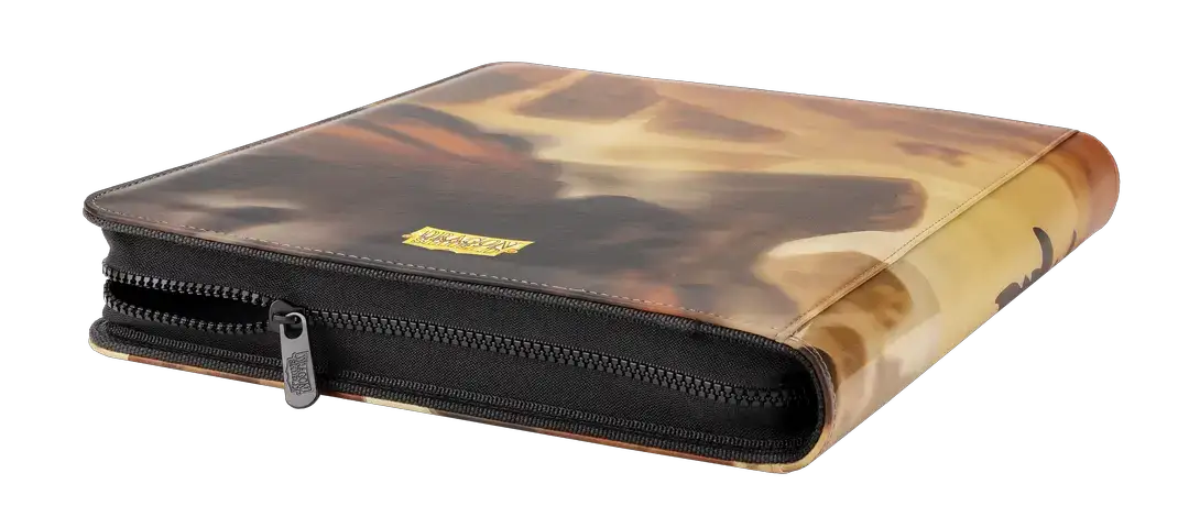 Dragon Shield Wood Snake 2025 card binder from THE MIGHTY HOBBY SHOP, featuring a durable zippered design and snake pattern artwork.