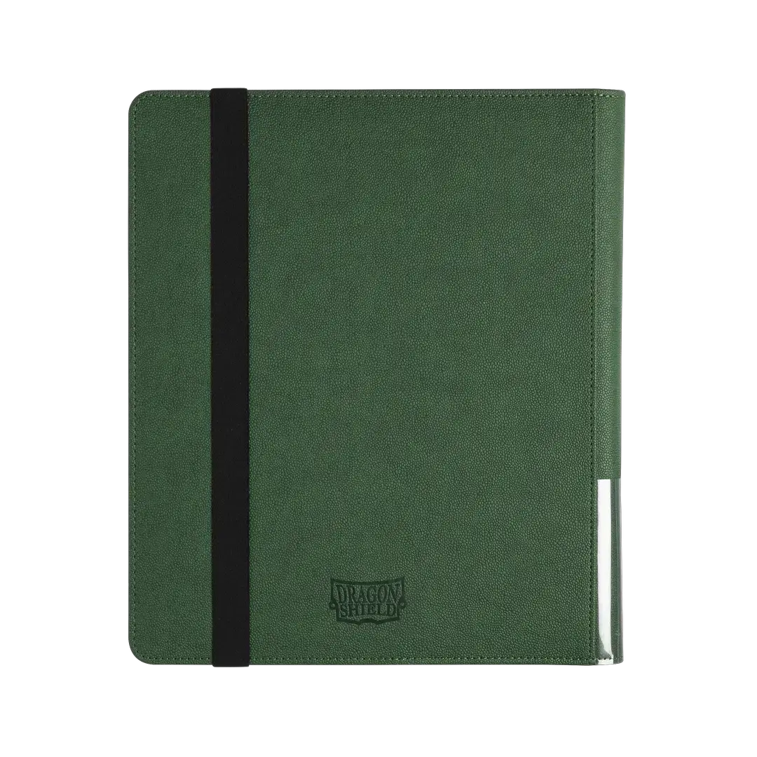 Forest green Card Codex Portfolio 360 by THE MIGHTY HOBBY SHOP, featuring a compact, protective card storage and organization case.