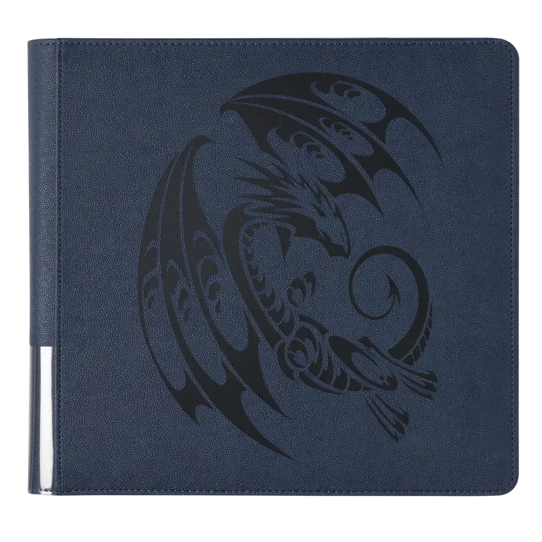 Midnight blue Card Codex Portfolio 576 by THE MIGHTY HOBBY SHOP, featuring a sleek, rectangular design with multiple card slots.