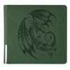 Forest green Card Codex Portfolio 576 by THE MIGHTY HOBBY SHOP with multiple card slots for organizing collectibles.