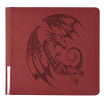 Blood red Card Codex Portfolio 576 by THE MIGHTY HOBBY SHOP, featuring a sturdy design for organizing trading cards.