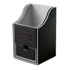 Black and grey Nest +100 storage box by THE MIGHTY HOBBY SHOP, showing its compact, durable design with secure lid.