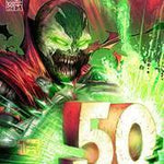 Comic book KING SPAWN #50 CVR A Todd McFarlane from JAMS Fortress Comics, featuring cover art with dynamic superhero imagery.