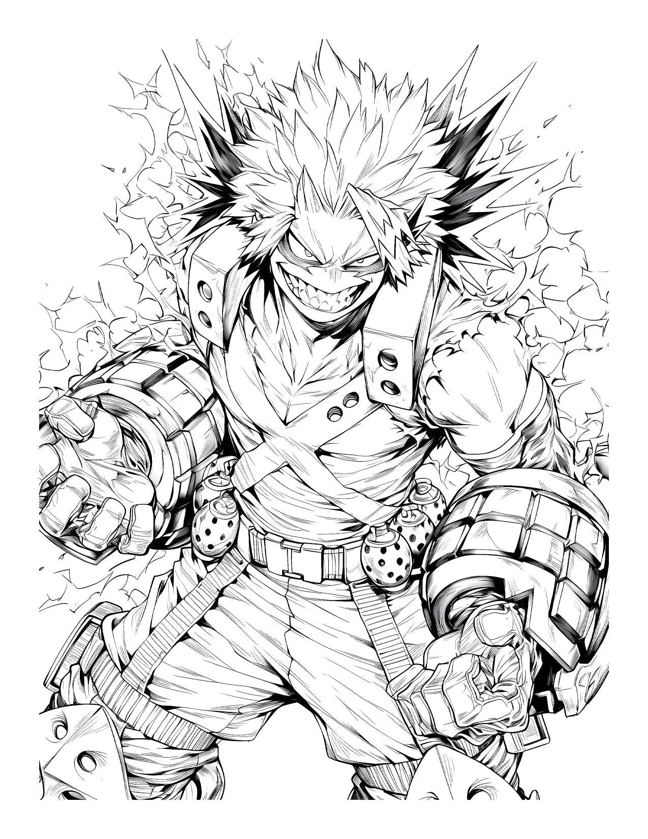 Anime Chronicles: Plus Ultra! A My Hero Academia Coloring Book Volume 2 by Infinite Visibility