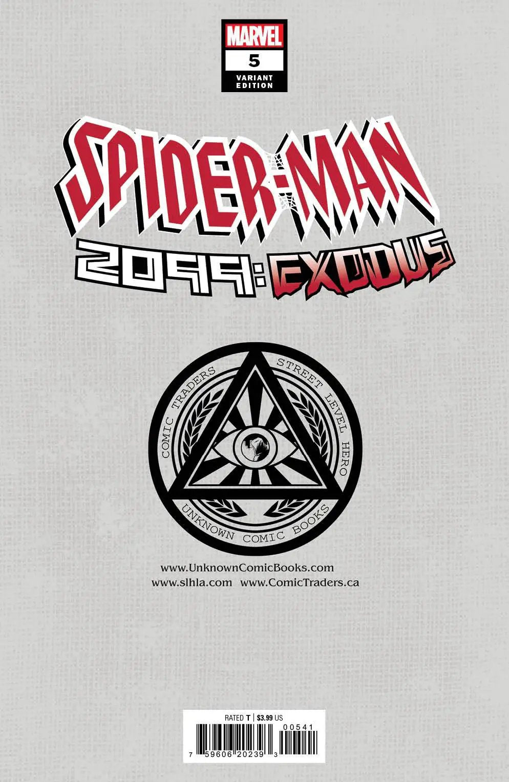 Spider-Man 2099: Exodus #5 Unknown Comics Alan Quah Exclusive Var (08/03/2022) by Unknown Comic Books