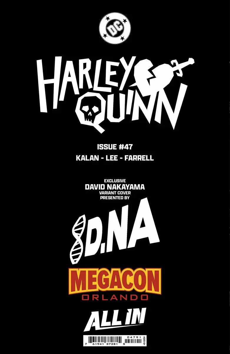 [FOIL] Harley Quinn #47 David Nakayama Exclusive Var PREMIUM HOWDY [BLACK] (02/19/2025) by Unknown Comic Books