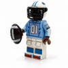 #01 QB Ward TEN Football Player Minifig