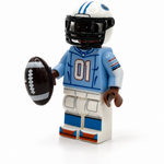 #01 QB Ward TEN Football Player Minifig