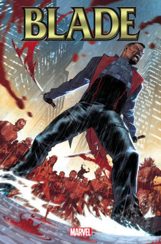 Blade #1 Promo Poster Marvel Comics 2023 - Rare Vampire Hunter MCU Art - Folded