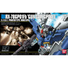 HGUC 1/144 RX-78GP01-Fb Gundam Zephyranthes Full Burnern model kit by Bandai, showing detailed exterior and articulated limbs.