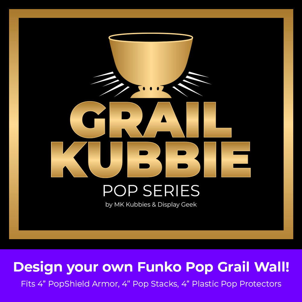 GRAIL KUBBIE BROWN (3x2) - In Box Display Case for Funko Pops in Acrylic Pop Shield Armor (Cardboard)