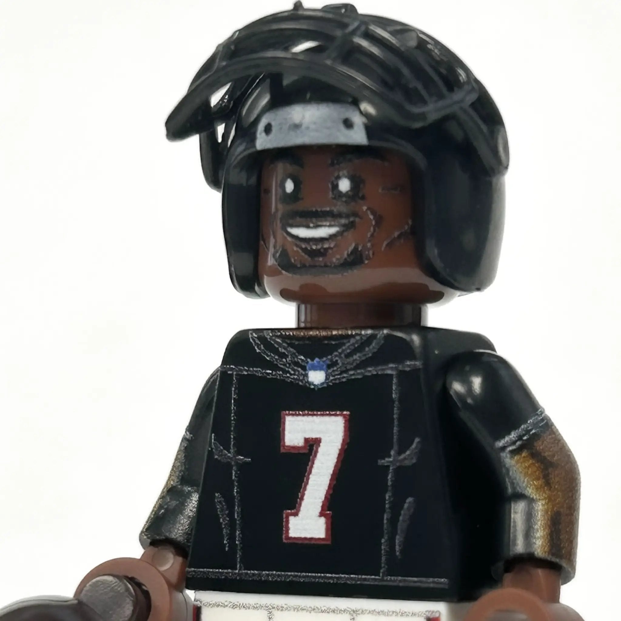 #7 RB Atlanta Football Player Minifig by B3 Customs