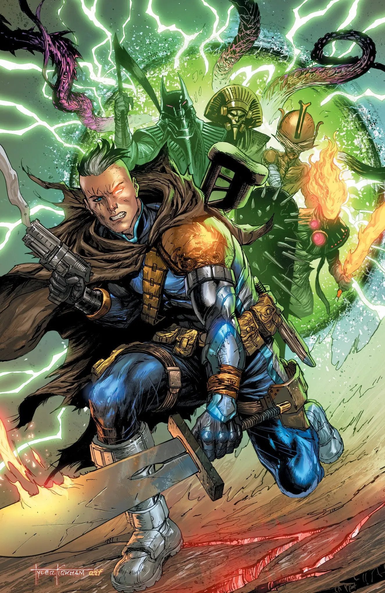 Cable #5 Unknown Comics Tyler Kirkham Exclusive Virgin Var Xos (10/14/2020) by Unknown Comic Books