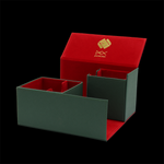 DEX PROTECTION: CREATION LINE – LARGE DECKBOX - GREEN by THE MIGHTY HOBBY SHOP