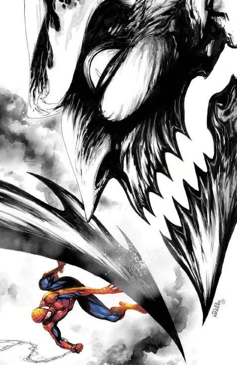 VENOM #3 UNKNOWN COMIC BOOKS TYLER KIRKHAM COLOR SPLASH 6/27/2018 1ST APP. OF KNULL