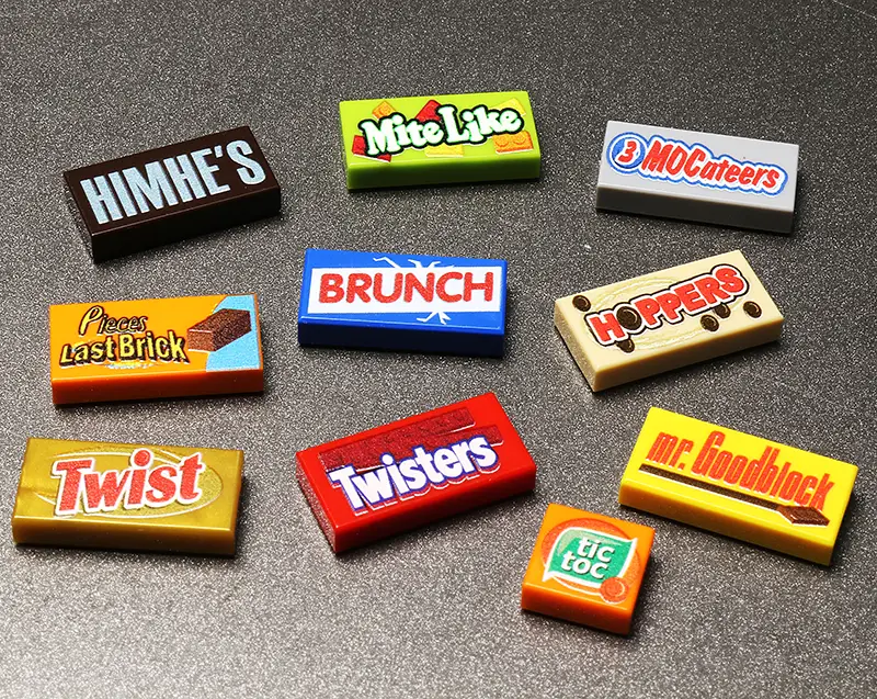 Candy Pack (Series 1) made using LEGO parts - B3 Customs by B3 Customs