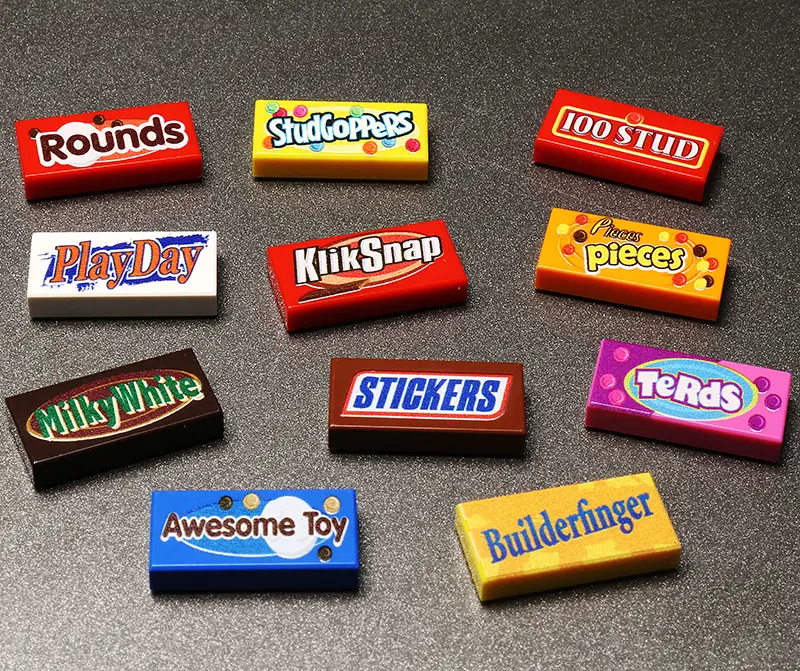 Candy Pack (Series 2) made using LEGO parts by B3 Customs
