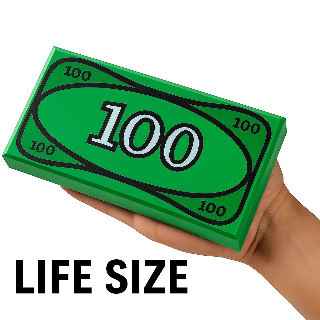 Life-Size $100 Dollar Tile / Cosplay by B3 Customs