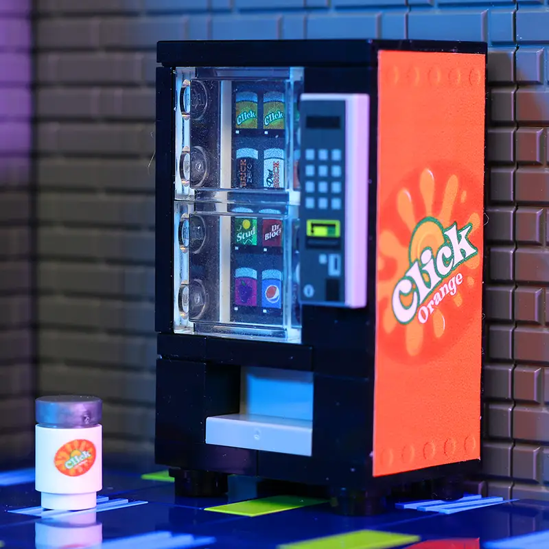 Orange Click - B3 Customs Soda Vending Machine by B3 Customs