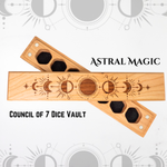 Astral Magic | Engraved Council of 7 Dice Vault