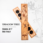 Dragon Tree | Engraved Council of 7 Dice Vault