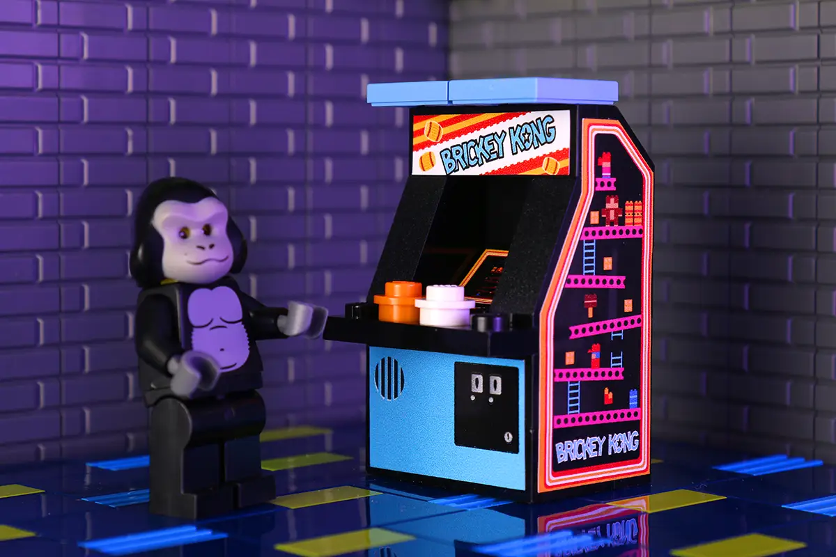Brickey Kong Classic Arcade Machine by B3 Customs