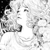 Cosmic Bloom Coloring Page | Celestial Floral Art Download