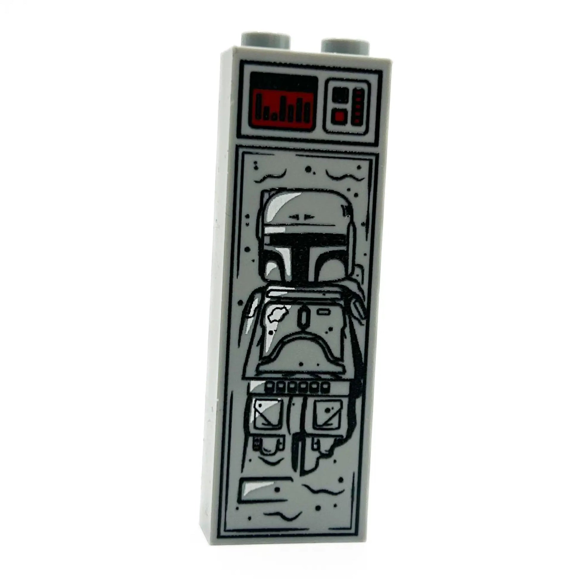 Cloud City Bounty Hunter in Carbonite (1x2x5 Brick) by B3 Customs