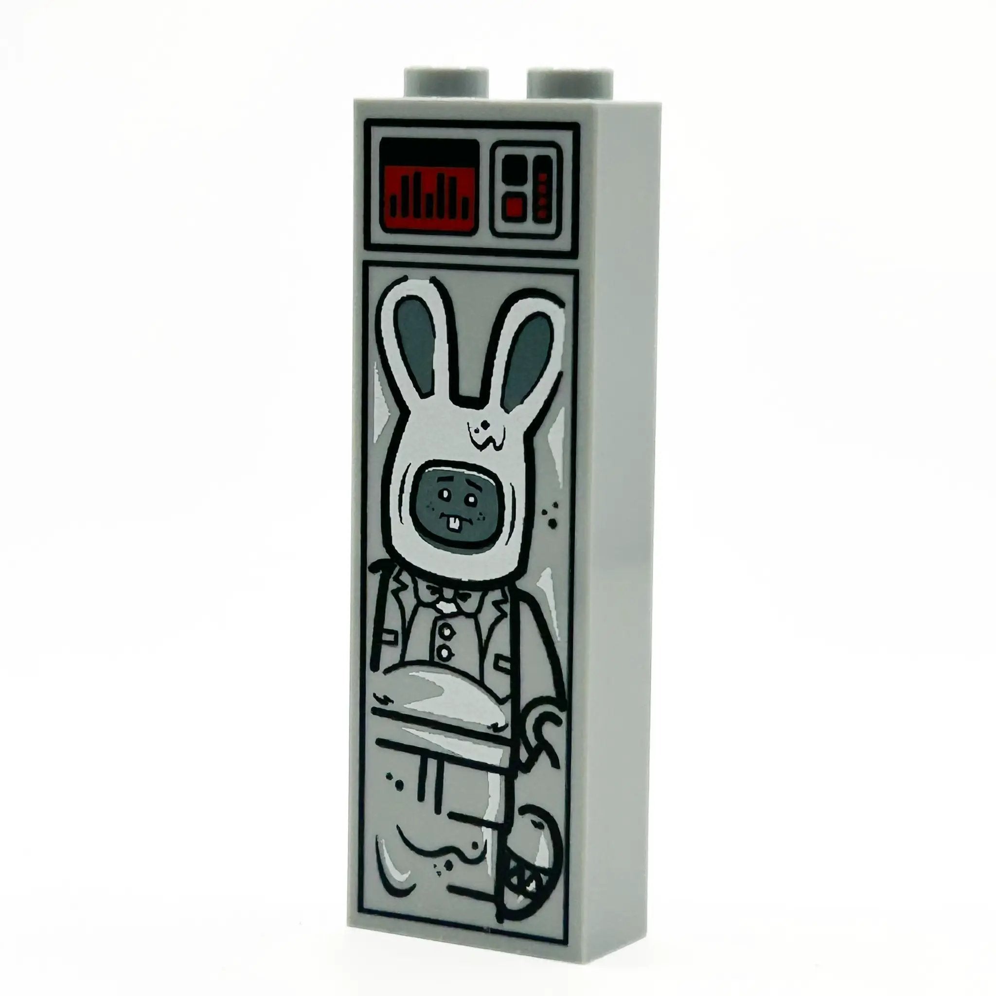 Easter Bunny in Carbonite (1x2x5 Brick) by B3 Customs