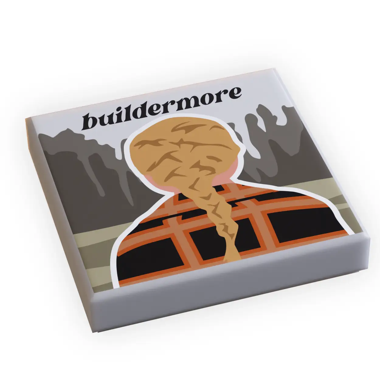 Taylor Bricks Buildermore Music Album Cover (2x2 Tile) by B3 Customs
