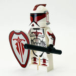 Riot Clone Trooper (Phase 1) Minifig made using LEGO parts - B3 Customs by B3 Customs