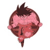 Pin Club: Kaio-ken Goku Pin by THE MIGHTY HOBBY SHOP