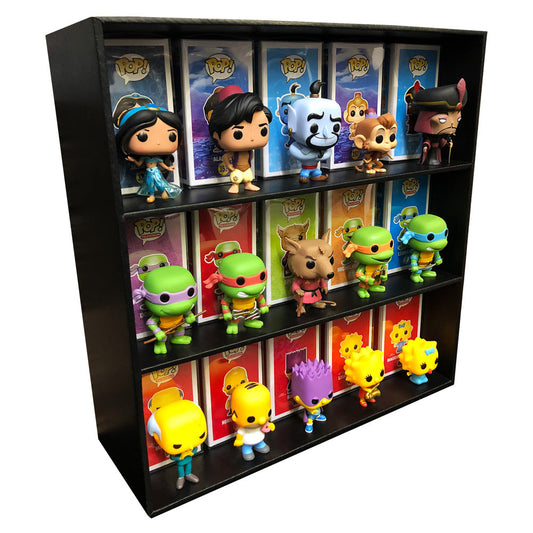 CLASSIC - Display Case for Funko Pops, Wall Mountable & Stackable Toy Shelf (Cardboard)
