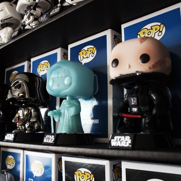 CLASSIC - Display Case for Funko Pops, Wall Mountable & Stackable Toy Shelf (Cardboard)