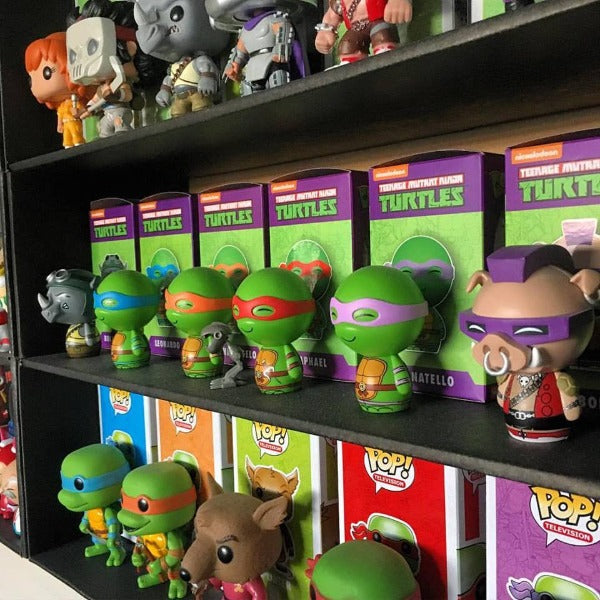 CLASSIC - Display Case for Funko Pops, Wall Mountable & Stackable Toy Shelf (Cardboard)