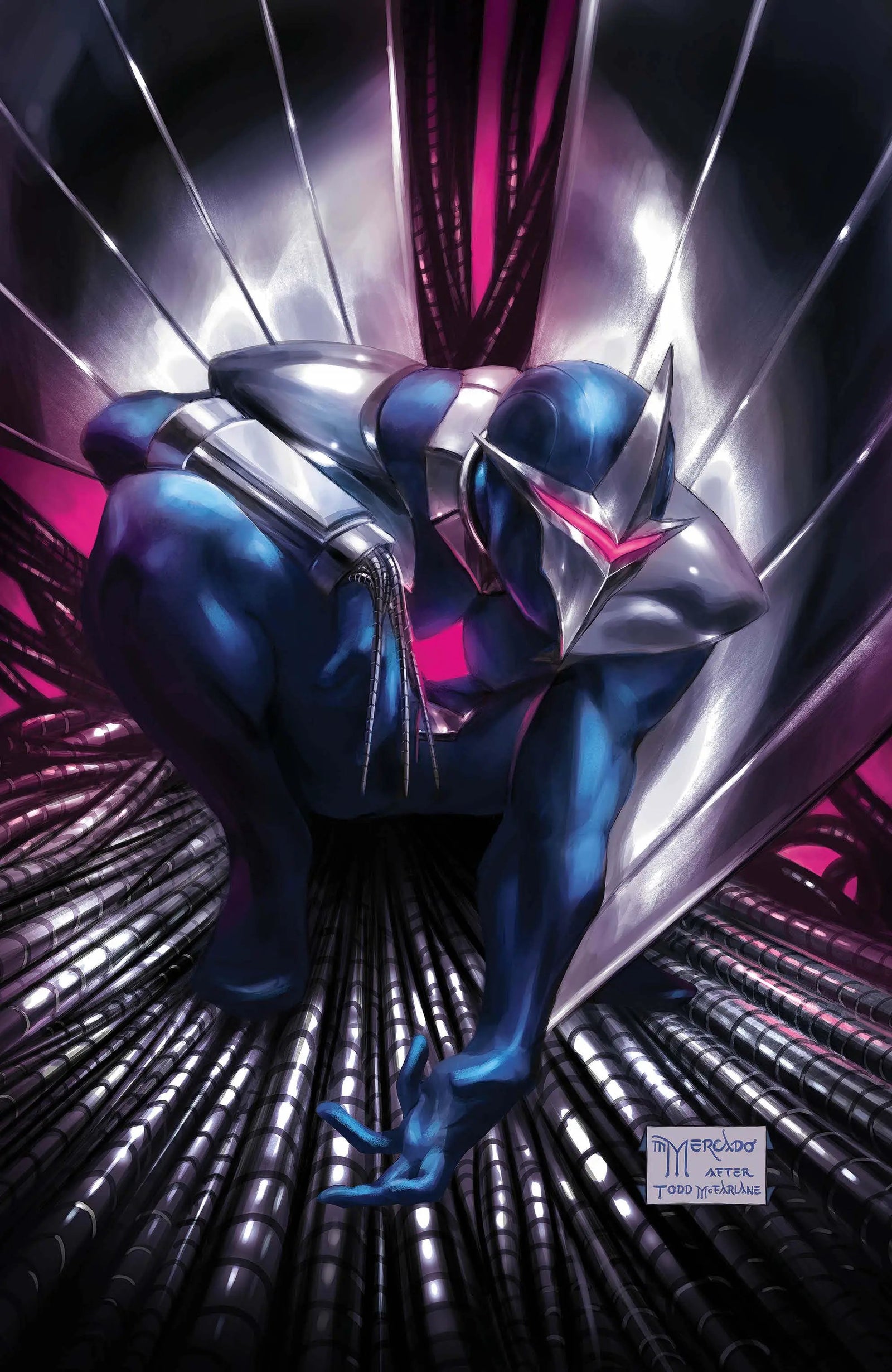 Darkhawk #3 (Of 5) Unknown Comics Miguel Mercado Exclusive Virgin Var (10/27/2021) (11/03/2021) by Unknown Comic Books