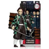 Tanjiro Kamado figure with Nezuko box from Demon Slayer, 7-inch collectible figure by McFarlane Toys, detailed anime character model.