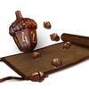 Leather Satchel with 6 Acorn Dice - Legend in the Mist