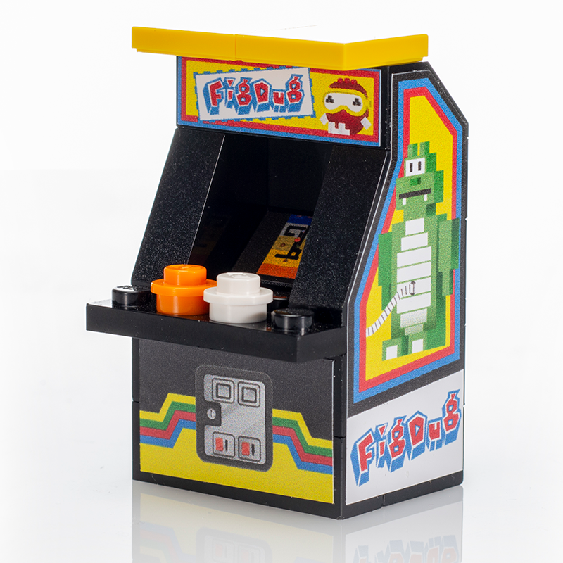 Fig Dug Classic Arcade Machine by B3 Customs