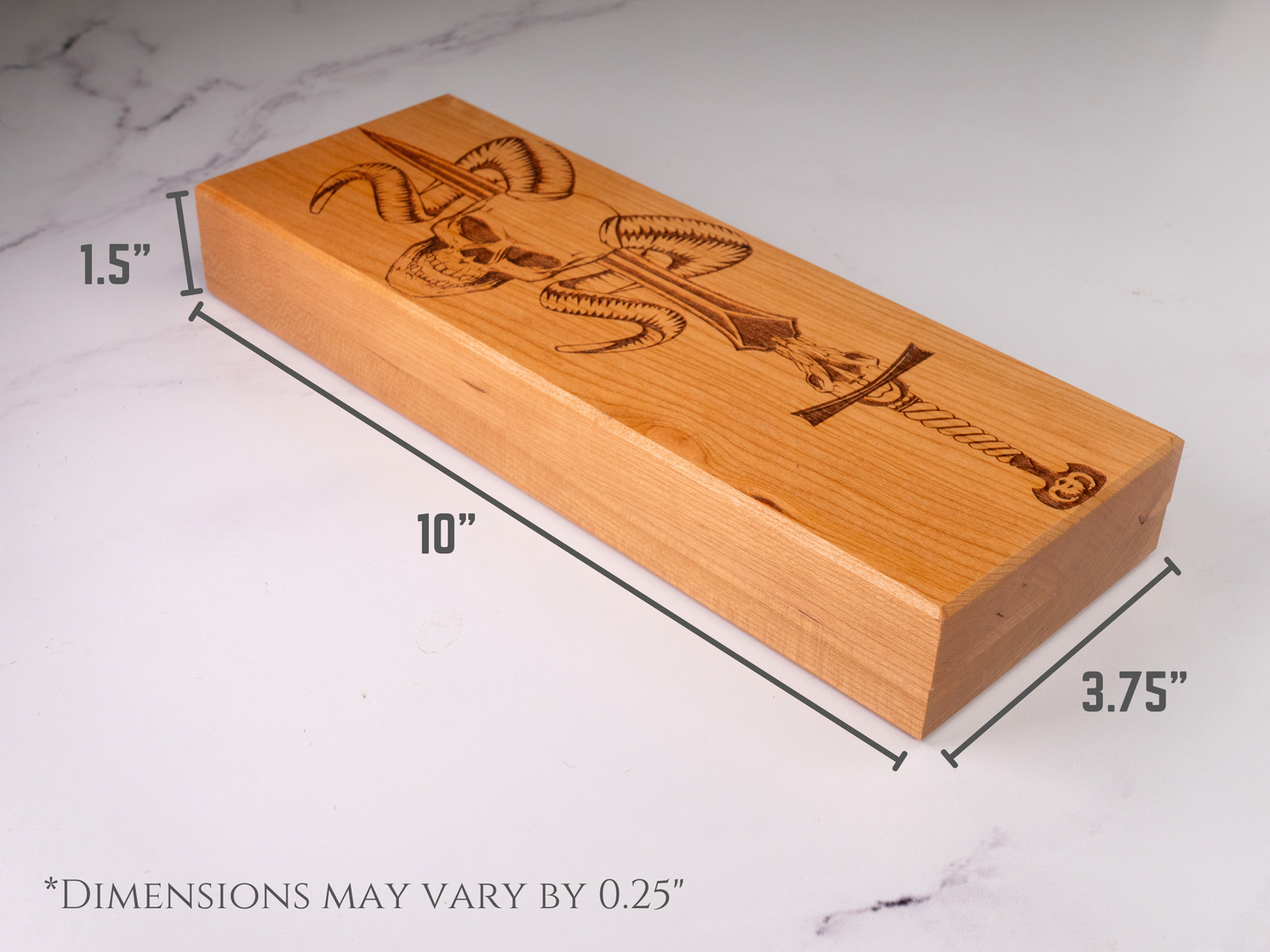 Barbarian | Engraved Dual Hex Dice Vault