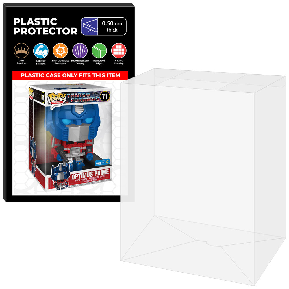 Pop Protector for 10 inch Optimus Prime #71 Jumbo Funko Pop