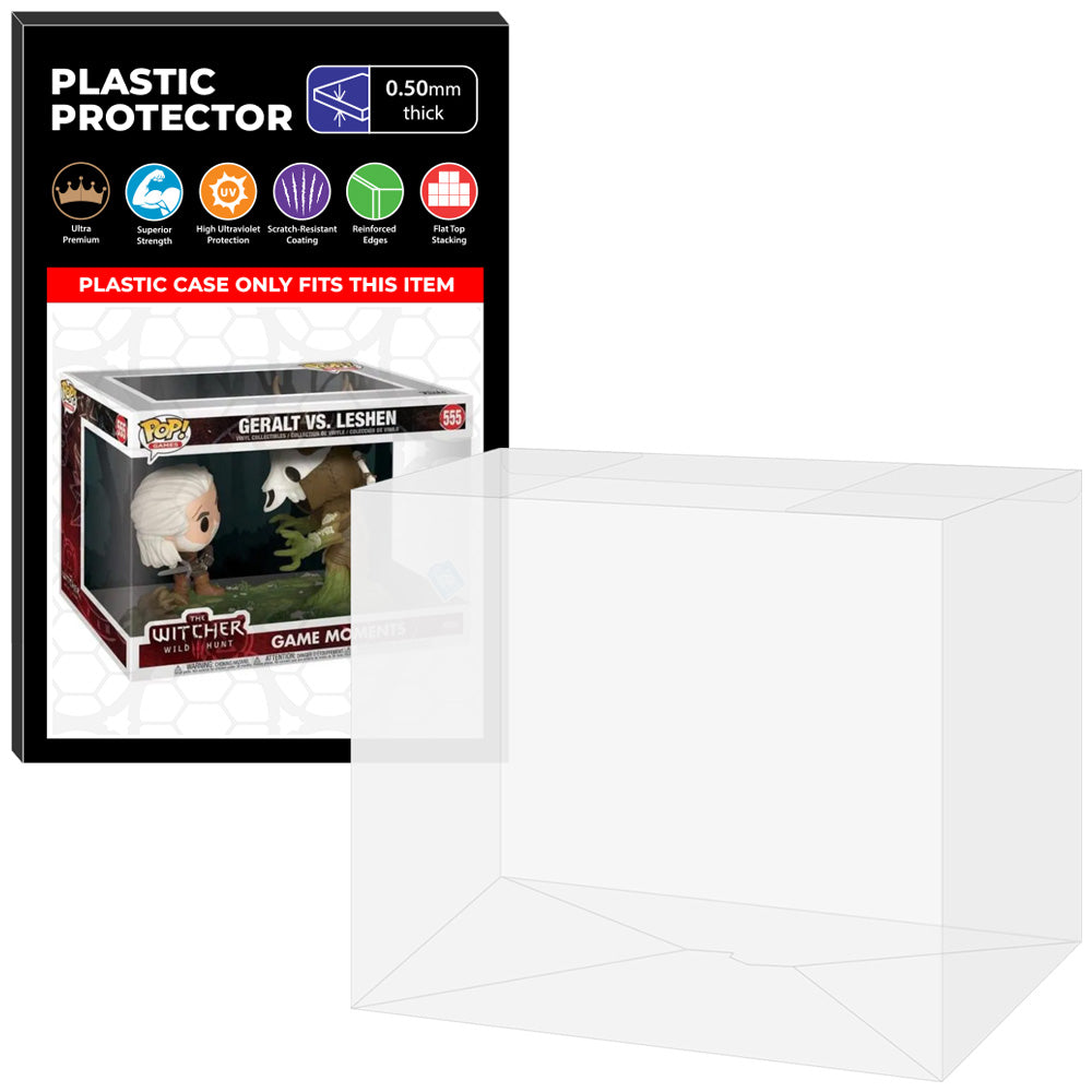 Pop Protector for Geralt vs Leshen #555 Funko Pop Game Moments