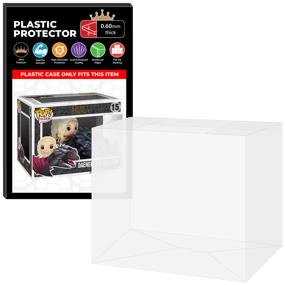 Pop Protector for Daenerys & Drogon #15 Funko Pop Rides
