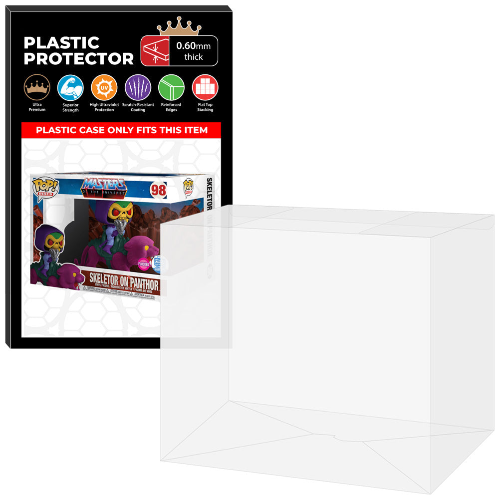 Pop Protector for Skeletor on Panthor Flocked #98 Funko Pop Rides