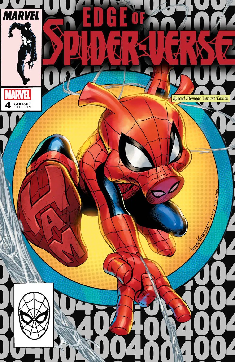 Edge Of Spider-Verse #4 Unknown Comics Tyler Kirkham Exclusive Nycc 2022 Silver Var (11/02/2022) by Unknown Comic Books