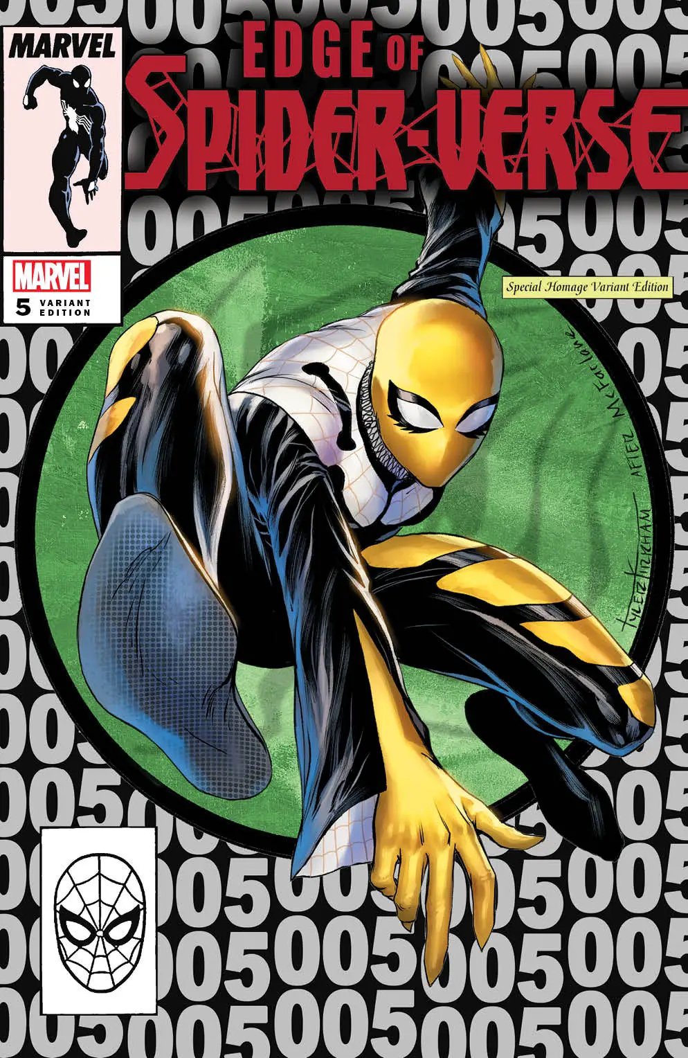Edge Of Spider-Verse #5 Unknown Comics Tyler Kirkham Exclusive Nycc 2022 Silver Var (11/02/2022) by Unknown Comic Books