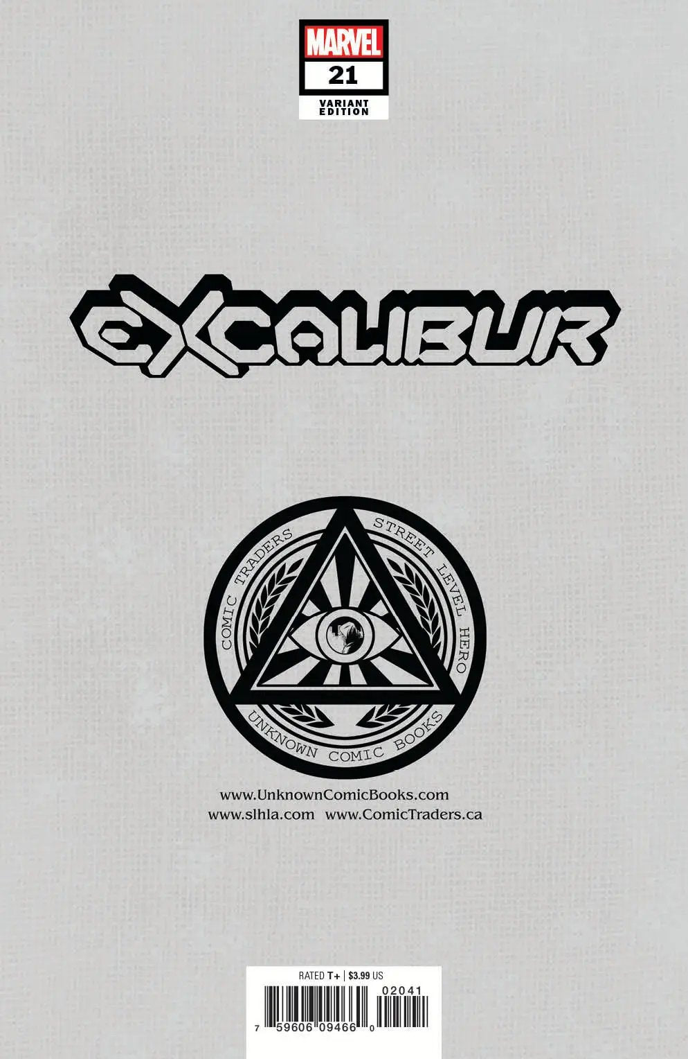 Excalibur #21 Unknown Comics David Nakayama Exclusive Var Gala (06/09/2021) by Unknown Comic Books