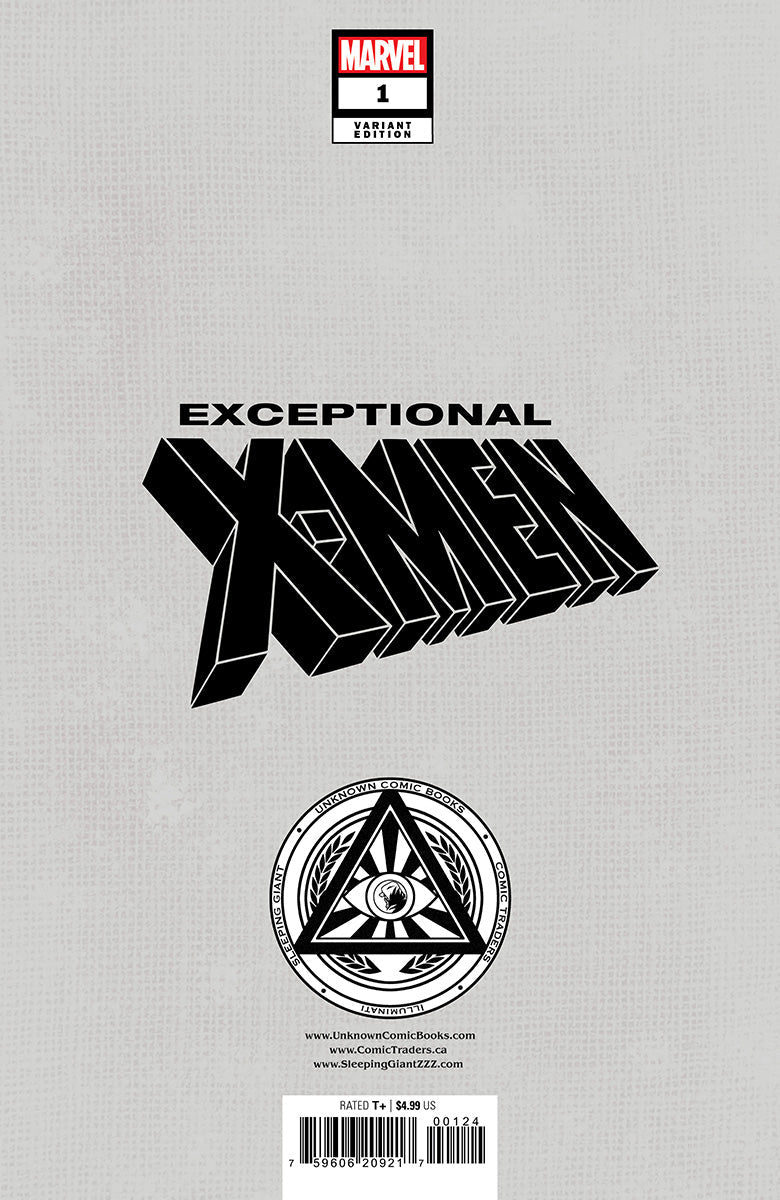 Exceptional X-Men #1 Unknown Comics Kaare Andrews Exclusive Connecting Var (09/04/2024) by Unknown Comic Books